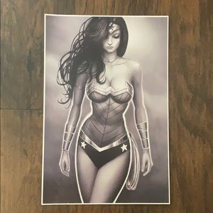 18x12 Gorgeous Wonder Woman print / art